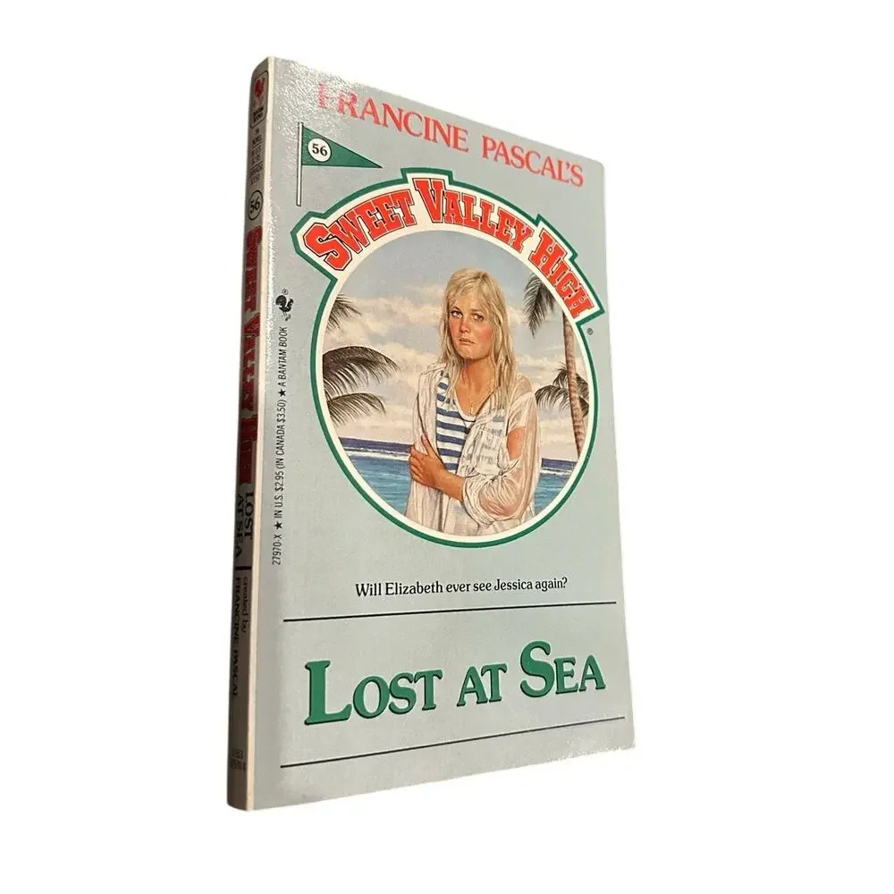 Sweet Valley High 1ST Edition First Print Book #56 Lost At Sea Vintage 1980's